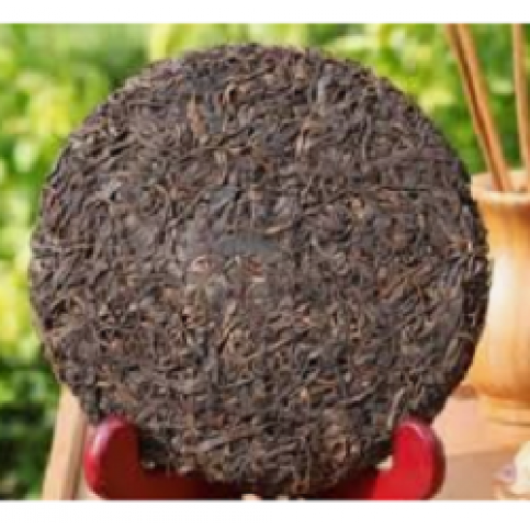 Pu er tea cake