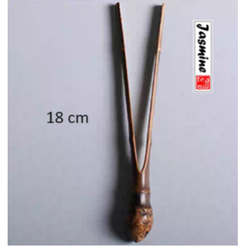 Bamboo tea tongs B