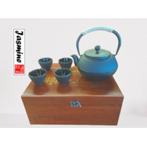 Cast iron tea set