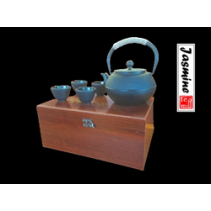 Cast iron tea set