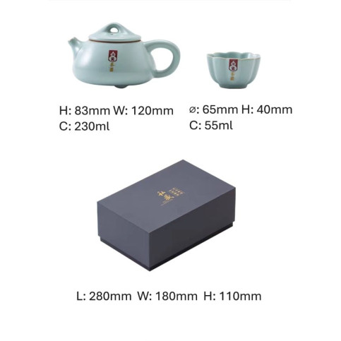 Ru ware tea set