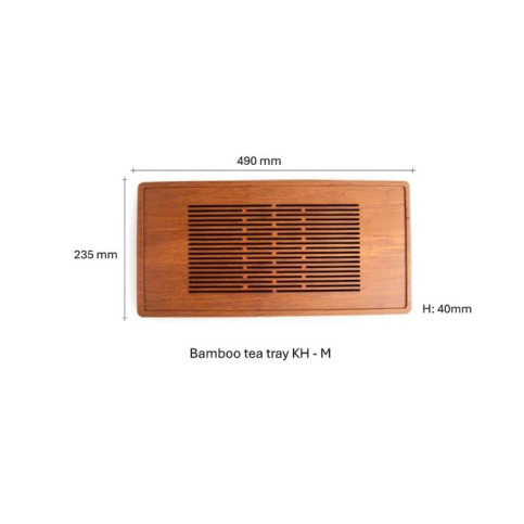 Bamboo tea tray KH (M)