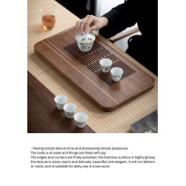 Bamboo tea tray KH (L)