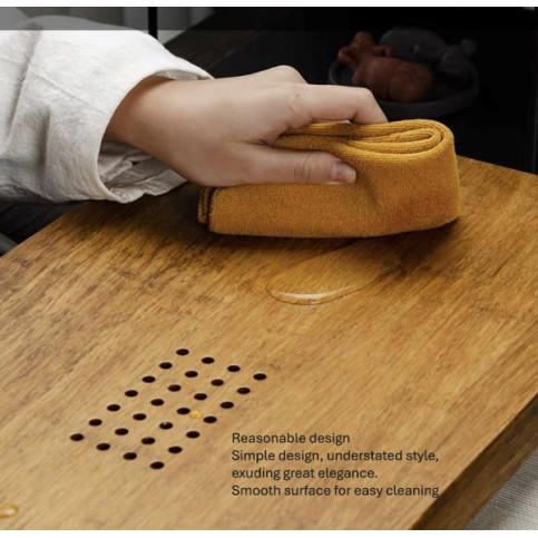 Bamboo tea tray QX (L)