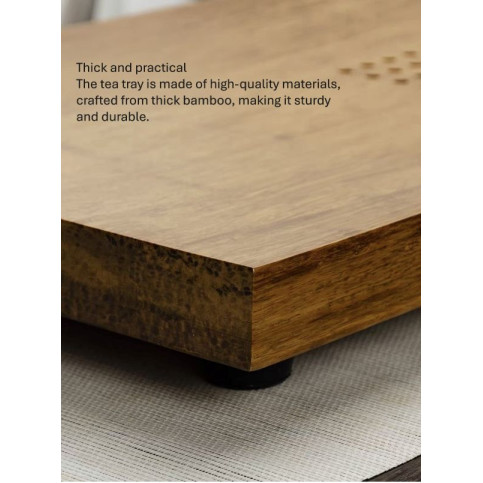 Bamboo tea tray QX (L)