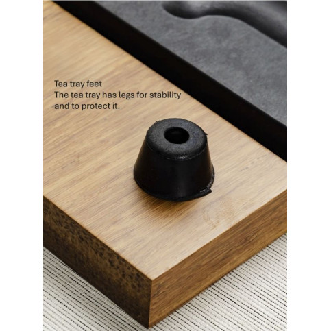 Bamboo tea tray QX (L)