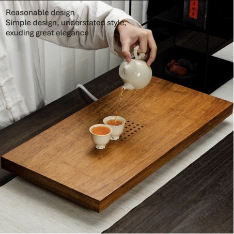 Bamboo tea tray QX (L)