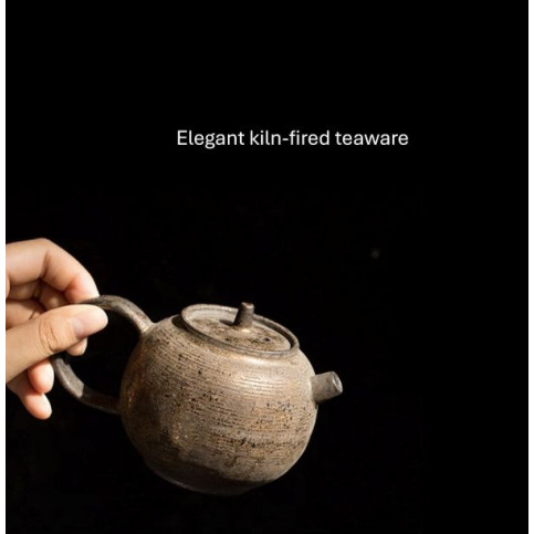 Gilt teapot