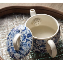 Porcelain teapot with wisteria (260ml)