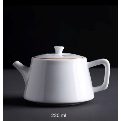 White jade teapot 220ml