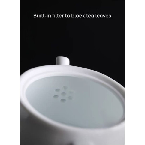 White jade teapot 220ml