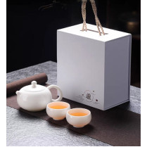 White jade tea set 