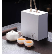 White jade tea set 